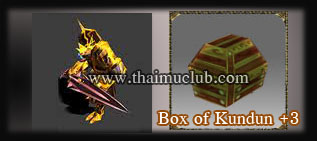 Golden Tantalos  Box of Kundun +3